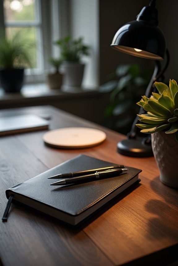 choosing a black desk