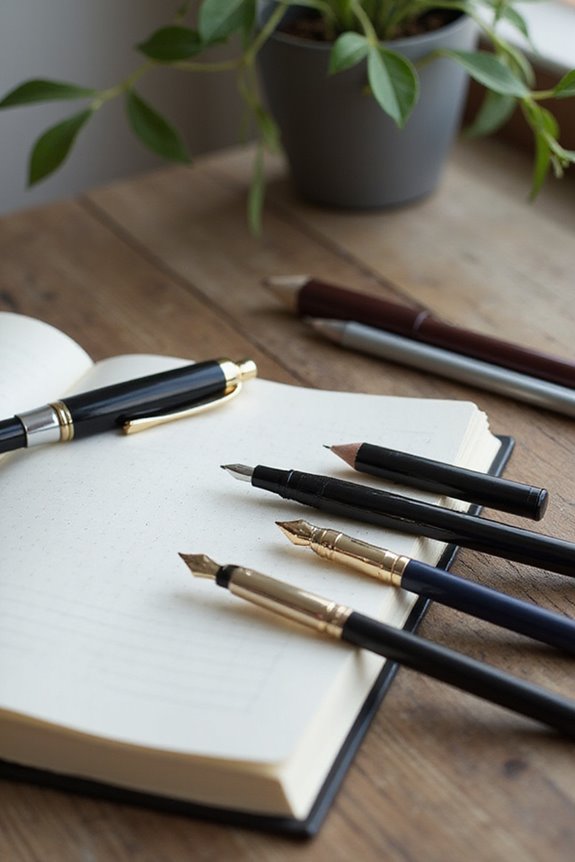 choosing comfortable writing instruments