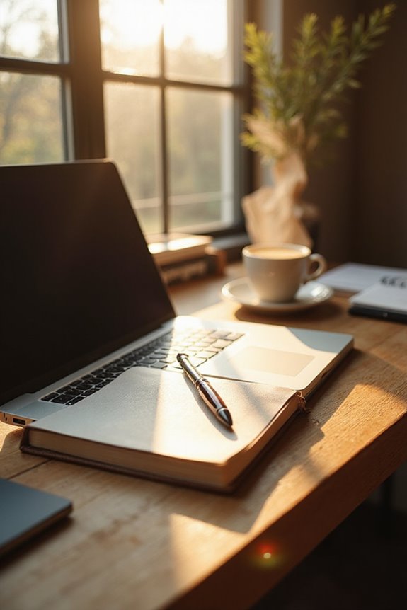 stylish functional wooden desks