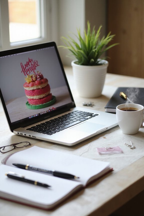 top cake writing icings