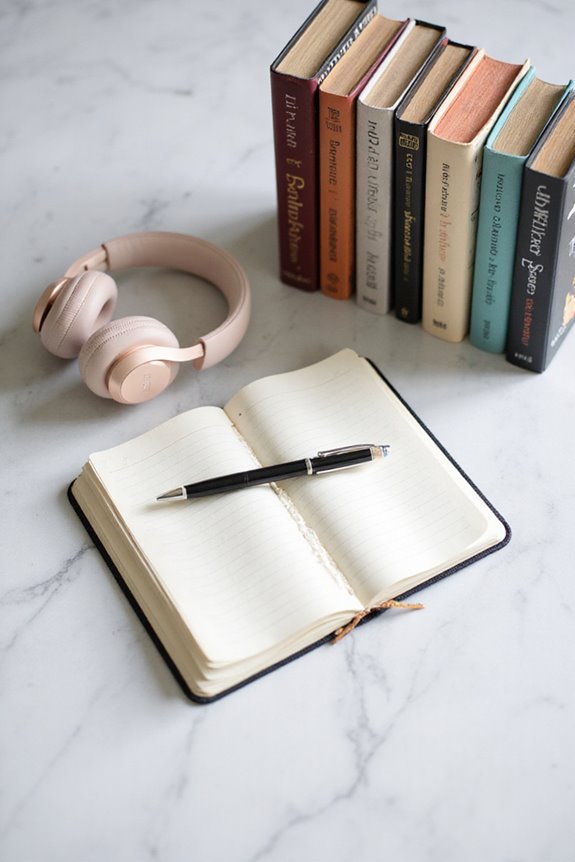 audiobooks inspire writers creativity