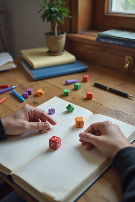 choosing durable writing dice