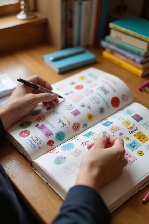 choosing quality writing stickers