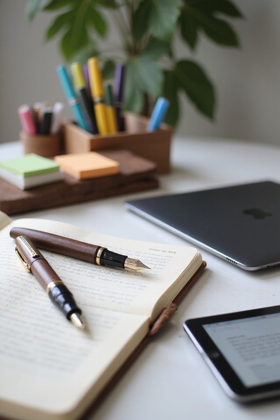 choosing quality writing supplies