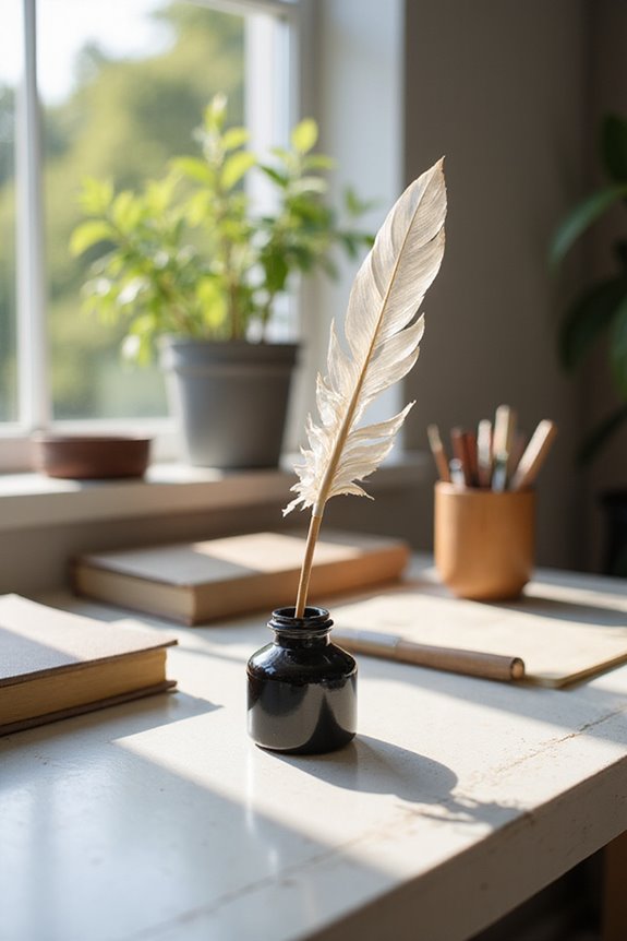 classic quills and inks