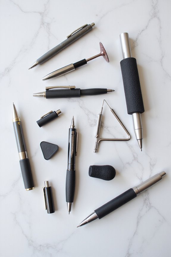 comfortable pen grip selection