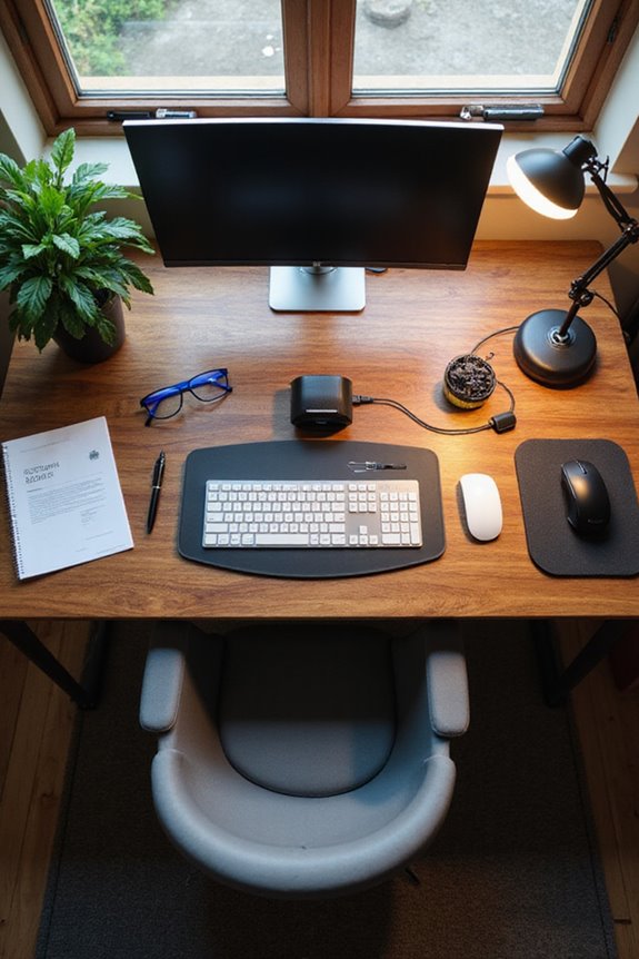 ergonomic desk accessories needed
