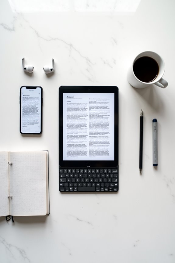 essential mobile writing tools