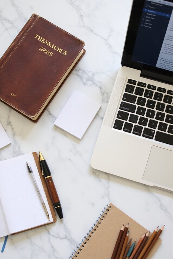 key features for thesaurus selection
