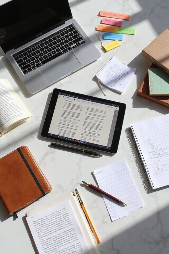 organized manuscript structuring tool