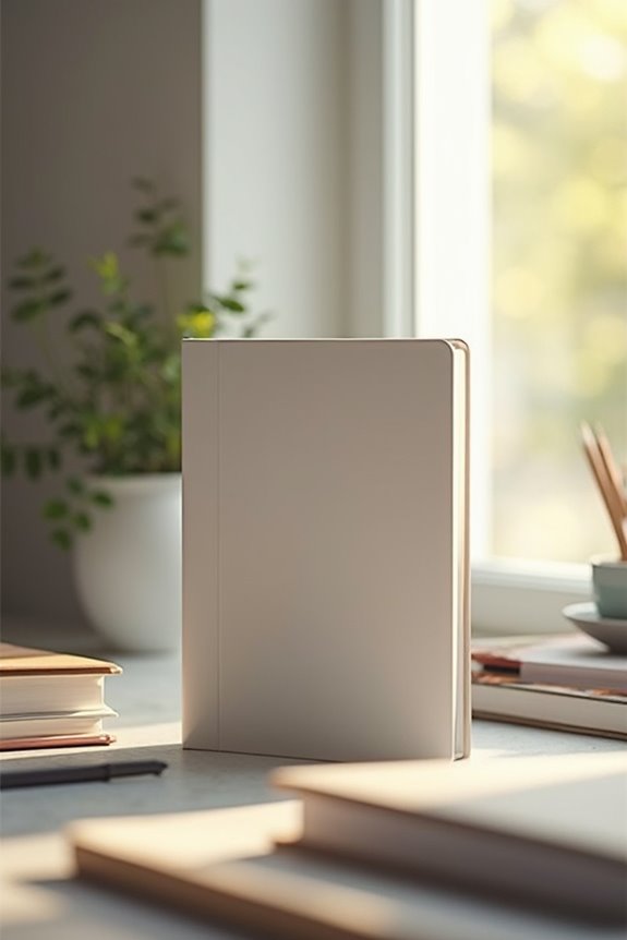 organized writing idea folders