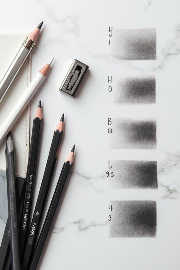pencil hardness affects artistry