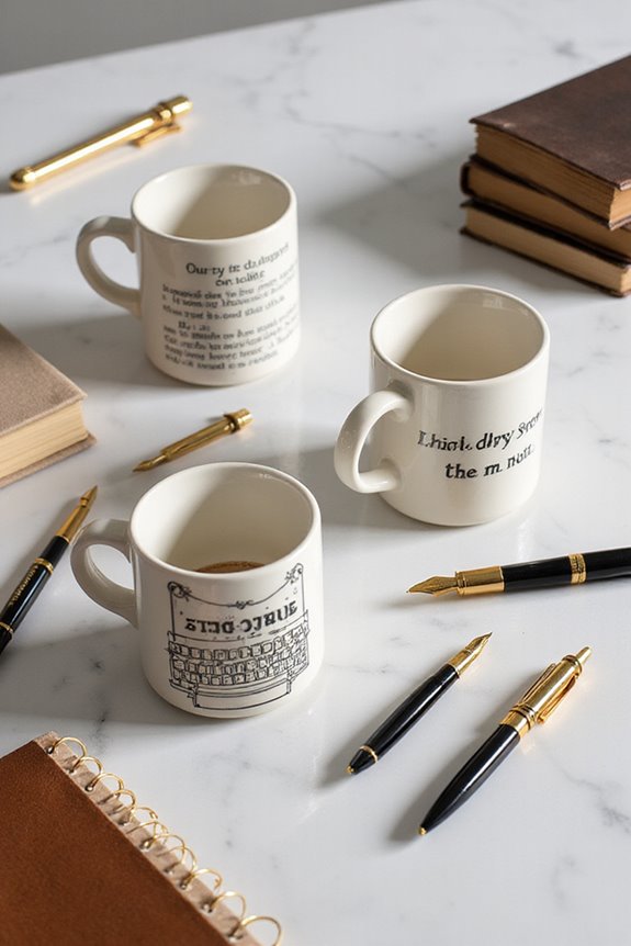 themed coffee mugs collection