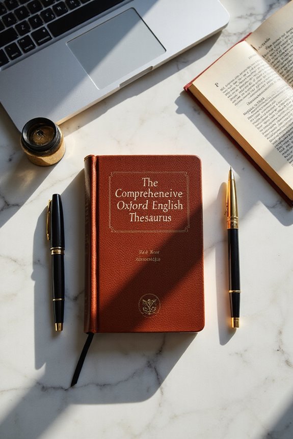 thesaurus enhances writing precision