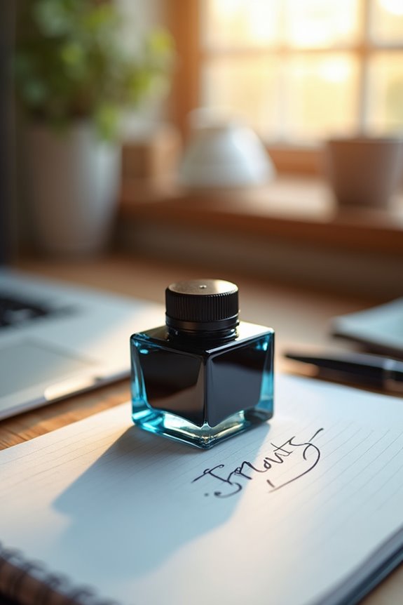 top inks for writing