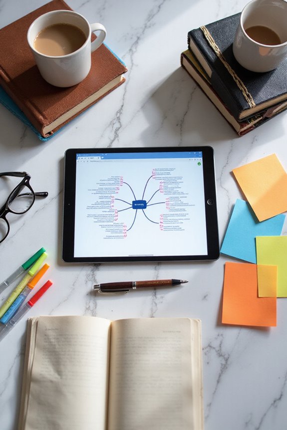visual mind mapping benefits