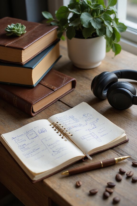 writers organize ideas visually