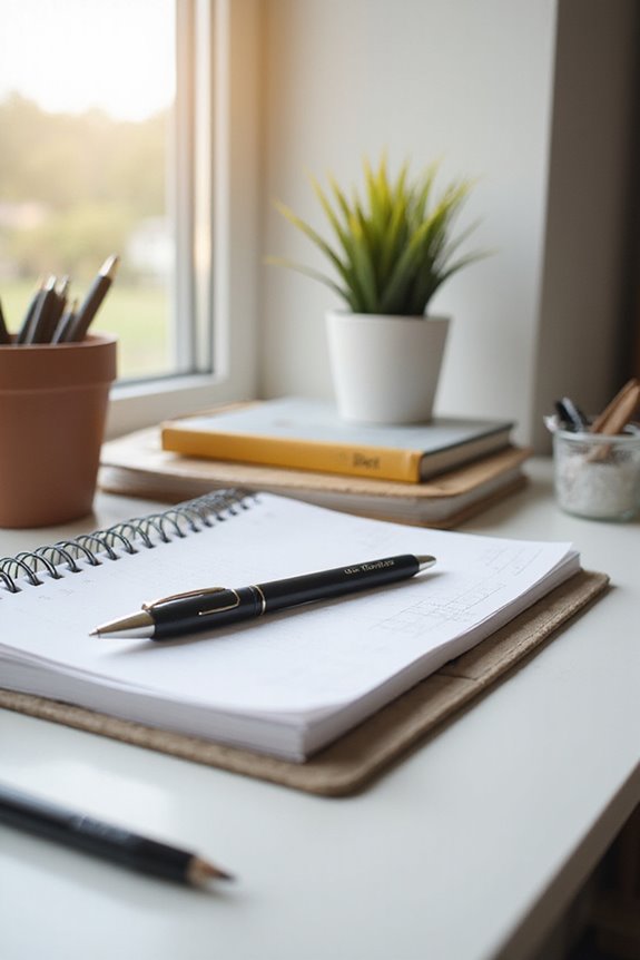 writing organizers for productivity